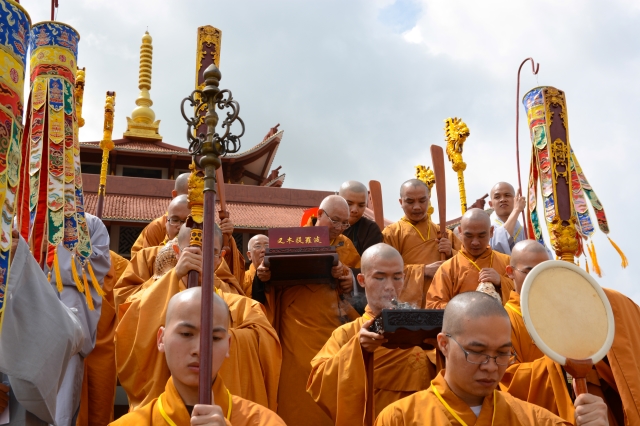 Trang nghiêm lễ khai mạc Đại giới đàn Quảng Đức PL. 2557