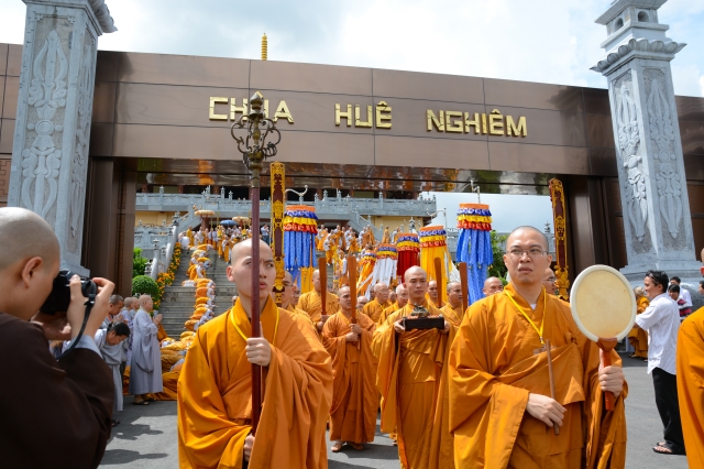 Trang nghiêm lễ khai mạc Đại giới đàn Quảng Đức PL. 2557