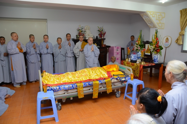 Lễ nhập Kim quan Hòa thượng Thích Đạt Đạo
