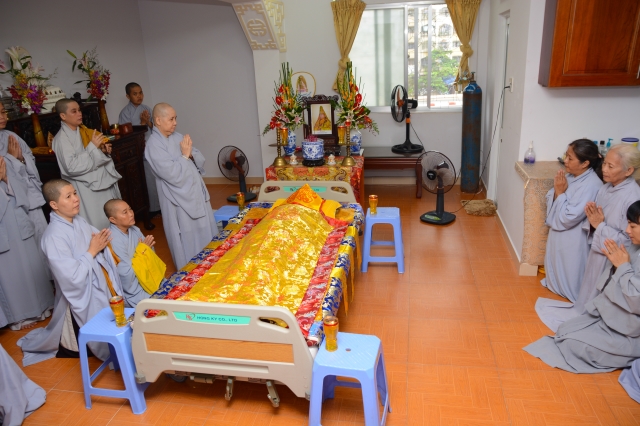Lễ nhập Kim quan Hòa thượng Thích Đạt Đạo