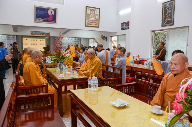 Lễ nhập Kim quan Hòa thượng Thích Đạt Đạo