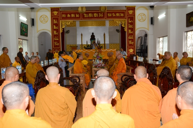 Lễ nhập Kim quan Hòa thượng Thích Đạt Đạo