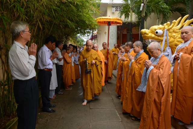 Lễ nhập Kim quan Hòa thượng Thích Đạt Đạo