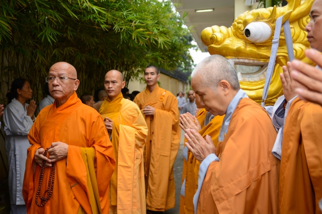 Lễ nhập Kim quan Hòa thượng Thích Đạt Đạo