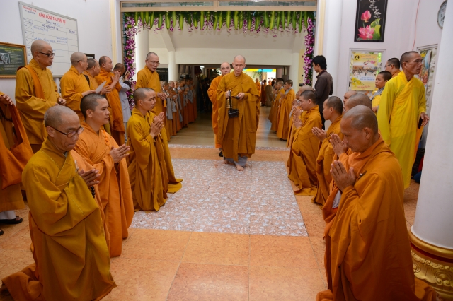 Lễ nhập Kim quan Hòa thượng Thích Đạt Đạo
