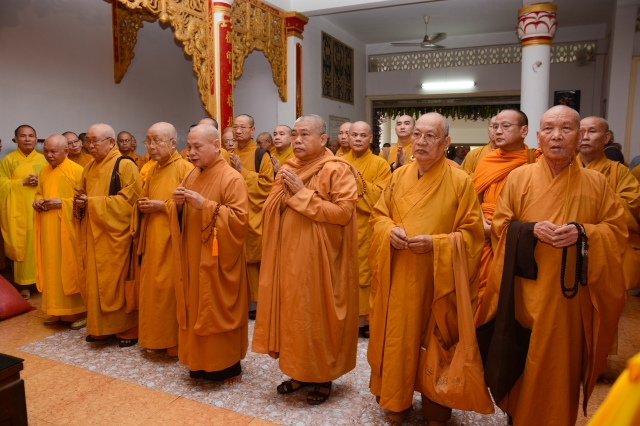 Lễ nhập Kim quan Hòa thượng Thích Đạt Đạo