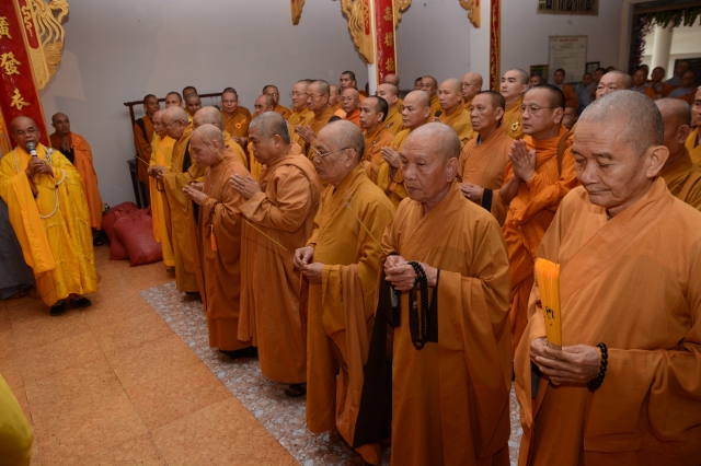 Lễ nhập Kim quan Hòa thượng Thích Đạt Đạo