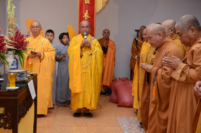 Lễ nhập Kim quan Hòa thượng Thích Đạt Đạo