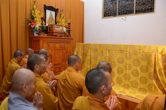 Lễ nhập Kim quan Hòa thượng Thích Đạt Đạo