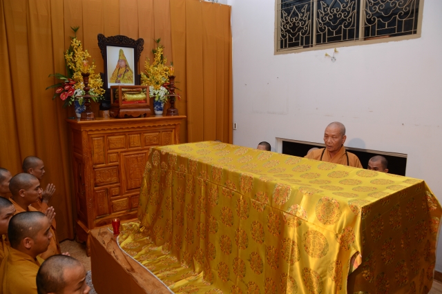 Lễ nhập Kim quan Hòa thượng Thích Đạt Đạo