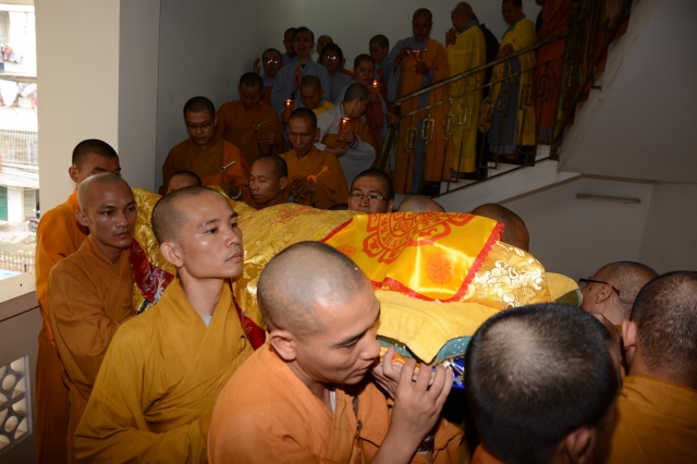 Lễ nhập Kim quan Hòa thượng Thích Đạt Đạo