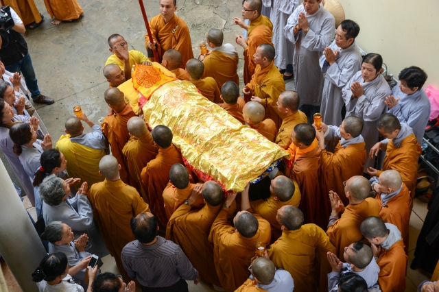 Lễ nhập Kim quan Hòa thượng Thích Đạt Đạo