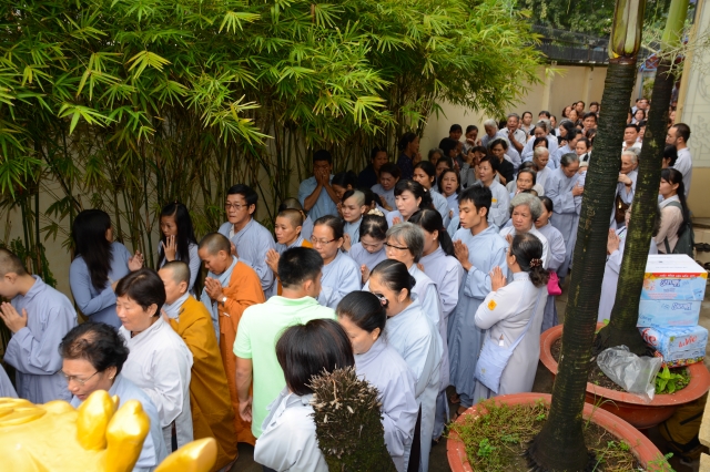 Lễ nhập Kim quan Hòa thượng Thích Đạt Đạo