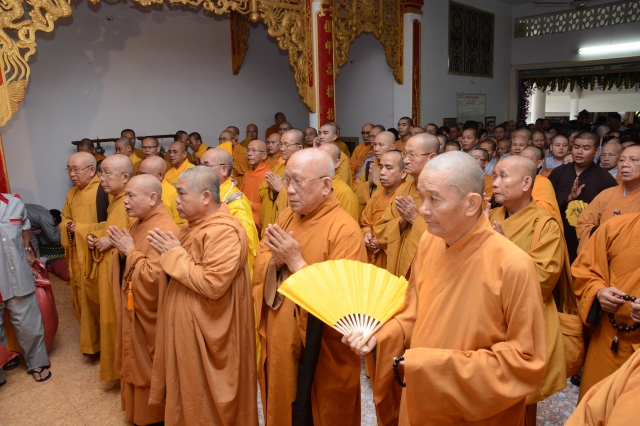 Lễ nhập Kim quan Hòa thượng Thích Đạt Đạo