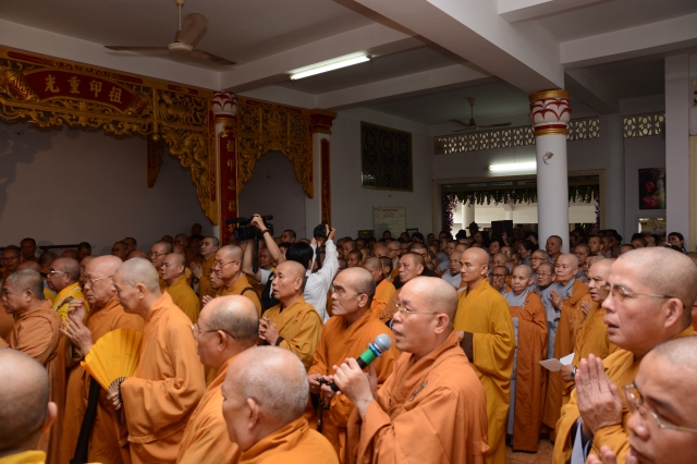Lễ nhập Kim quan Hòa thượng Thích Đạt Đạo