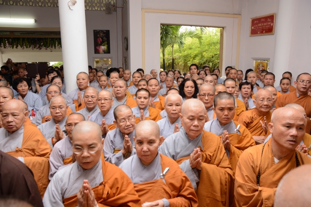 Lễ nhập Kim quan Hòa thượng Thích Đạt Đạo
