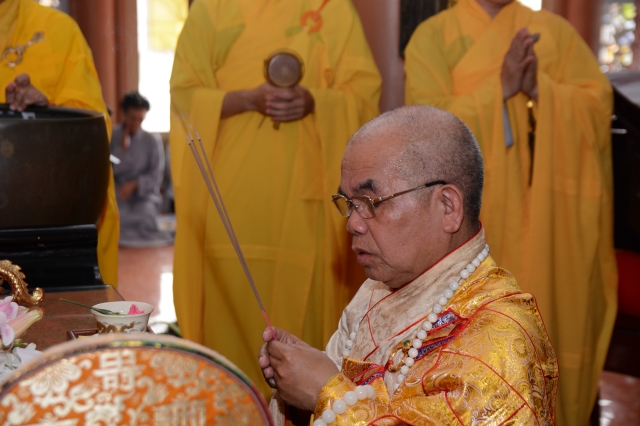 Lễ nhập Kim quan Hòa thượng Thích Đạt Đạo