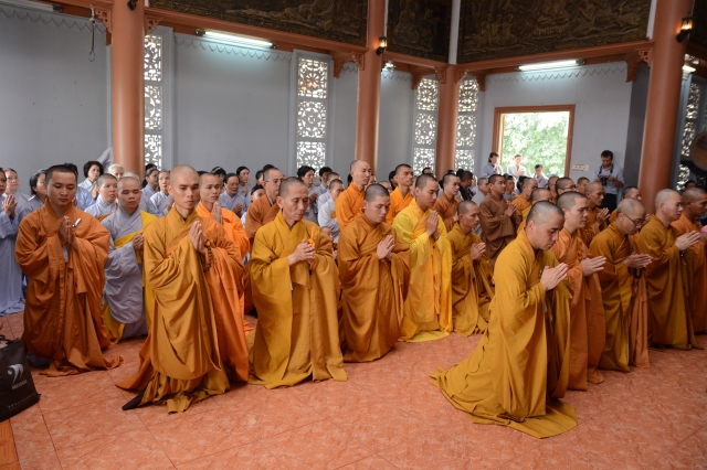 Lễ nhập Kim quan Hòa thượng Thích Đạt Đạo