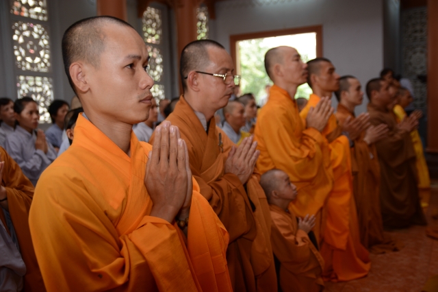 Lễ nhập Kim quan Hòa thượng Thích Đạt Đạo