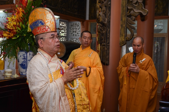 Lễ nhập Kim quan Hòa thượng Thích Đạt Đạo