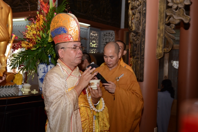 Lễ nhập Kim quan Hòa thượng Thích Đạt Đạo