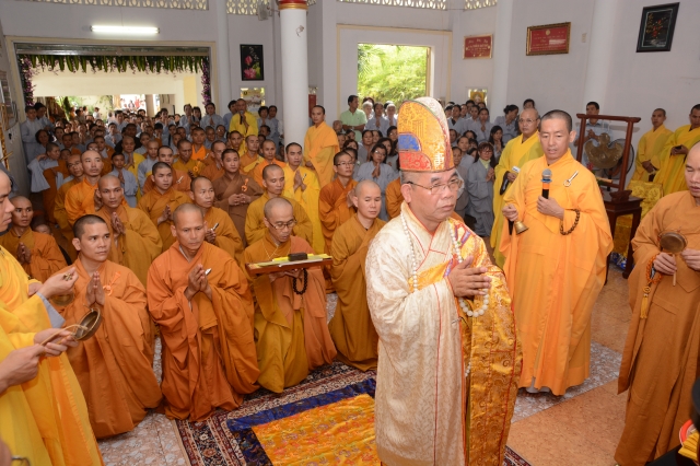 Lễ nhập Kim quan Hòa thượng Thích Đạt Đạo