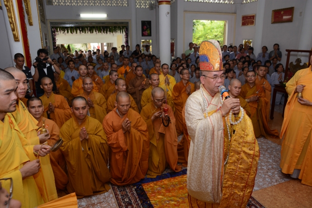 Lễ nhập Kim quan Hòa thượng Thích Đạt Đạo