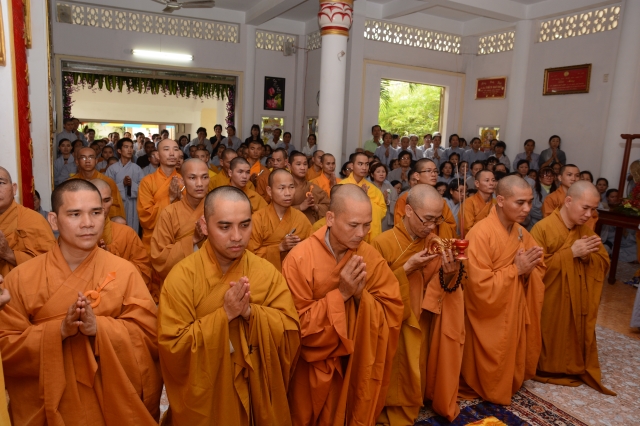Lễ nhập Kim quan Hòa thượng Thích Đạt Đạo