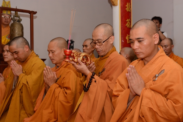 Lễ nhập Kim quan Hòa thượng Thích Đạt Đạo