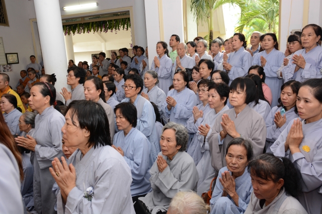 Lễ nhập Kim quan Hòa thượng Thích Đạt Đạo