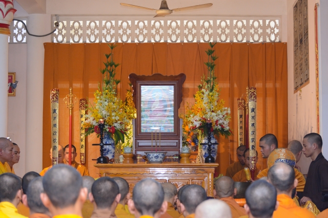 Lễ nhập Kim quan Hòa thượng Thích Đạt Đạo