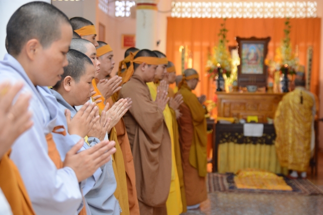 Lễ nhập Kim quan Hòa thượng Thích Đạt Đạo