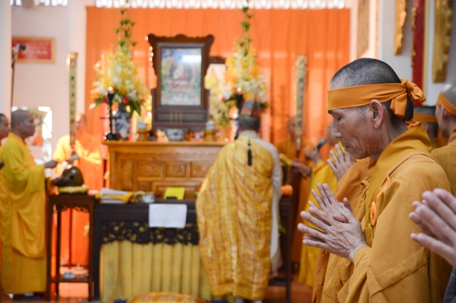 Lễ nhập Kim quan Hòa thượng Thích Đạt Đạo