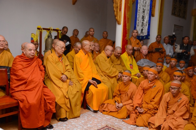 Lễ phụng tống kim quan cố HT. Thích Đạt Đạo trà tỳ