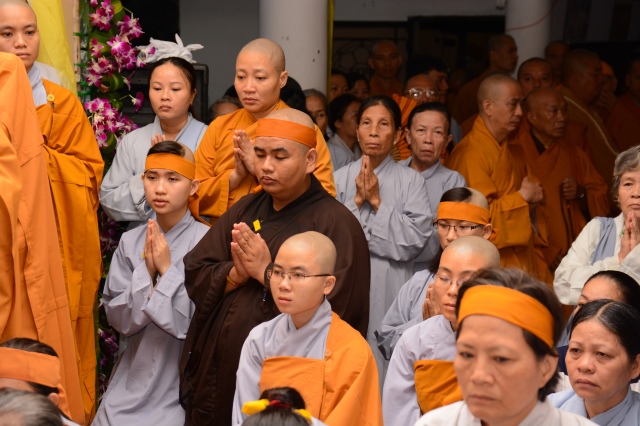 Lễ phụng tống kim quan cố HT. Thích Đạt Đạo trà tỳ