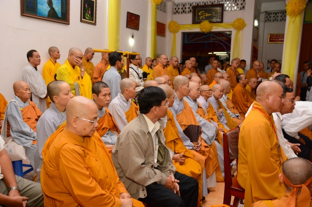 Lễ phụng tống kim quan cố HT. Thích Đạt Đạo trà tỳ