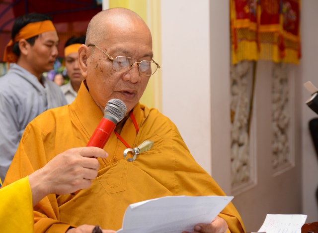 Lễ phụng tống kim quan cố HT. Thích Đạt Đạo trà tỳ