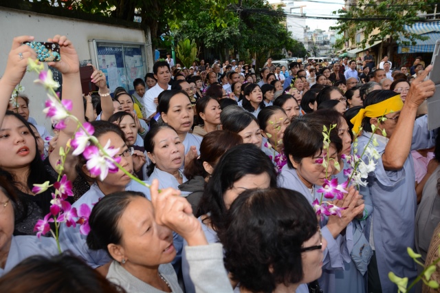 Lễ phụng tống kim quan cố HT. Thích Đạt Đạo trà tỳ