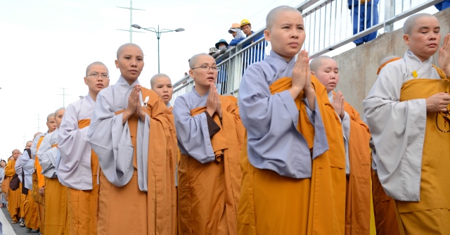 Lễ phụng tống kim quan cố HT. Thích Đạt Đạo trà tỳ