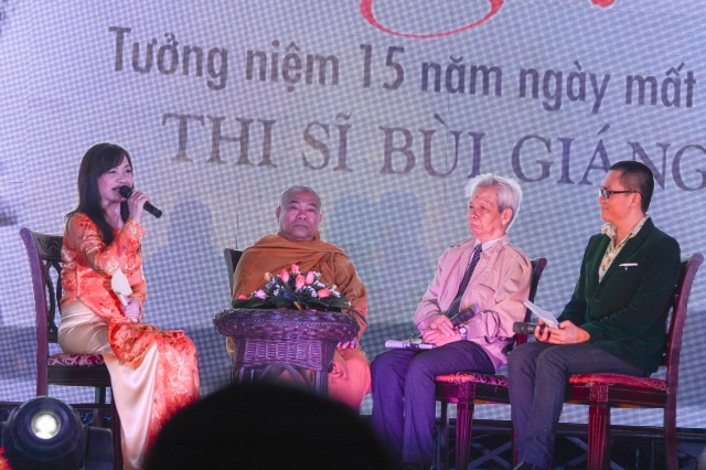 TP. HCM: Xúc động đêm thơ - nhạc tưởng niệm thi sĩ Bùi Giáng
