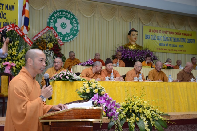 TP. HCM: Lễ ra mắt nhân sự Ban Giáo dục Tăng Ni TW nhiệm kỳ VII (2012 - 2017)