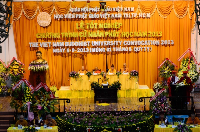 HVPGVN tại TP. HCM tổ chức lễ tốt nghiệp Cử nhân Phật học khóa VIII