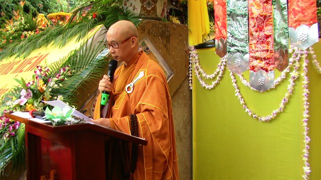 Khánh Hòa: Lễ tưởng niệm và cung tống kim quan cố Trưởng lão HT.Thích Chí Tín nhập bảo tháp