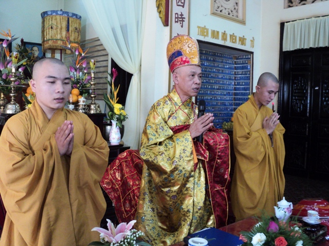 Khánh Hòa: Lễ hằng thuận tại chùa Linh Thứu (Nha Trang)