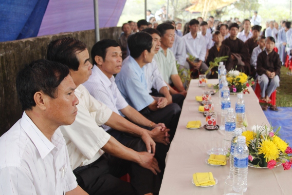 Hà Tĩnh:Lễ động thổ xây dựng Tăng đường ngôi chùa cổ Hữu Lạc