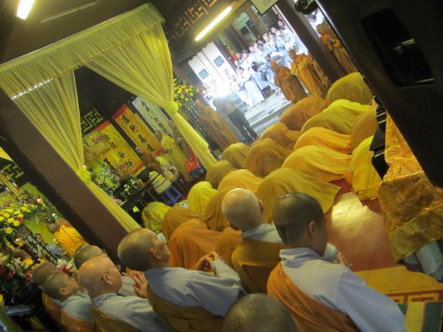 Lễ chung thất Trưởng lão Hòa thượng Thích Chí Tín