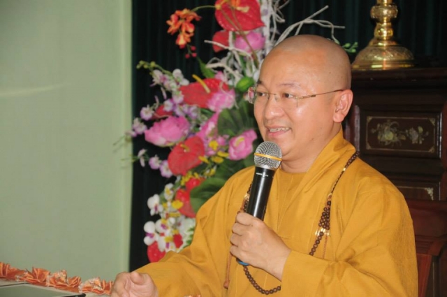 Thanh Hoá: Thượng Toa Thích Nhật Từ chia sẻ pháp thoại tại chùa Thanh Hà