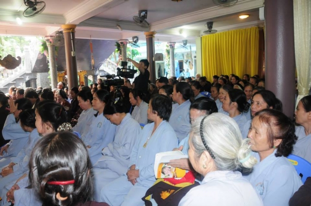 Thanh Hoá: Thượng Toa Thích Nhật Từ chia sẻ pháp thoại tại chùa Thanh Hà