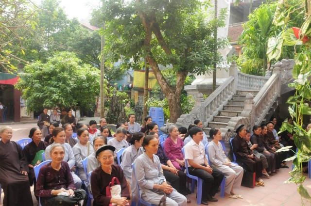 Thanh Hoá: Thượng Toa Thích Nhật Từ chia sẻ pháp thoại tại chùa Thanh Hà