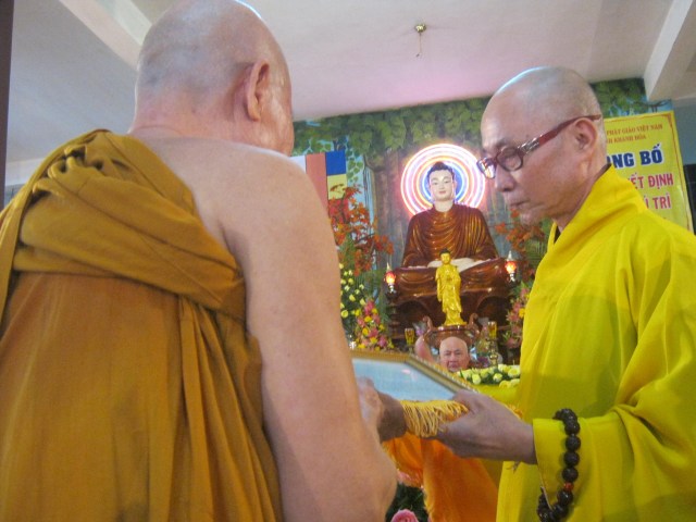 Khánh Hòa: Lễ Công bố và trao quyết định bổ nhiệm Trú trì Tịnh xá Ngọc Pháp